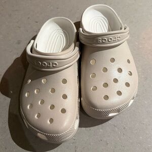Beige CROCS brand new